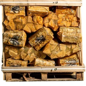 Brennholz 40 Säcke Erlenholz – 2 m3 – 25 cm