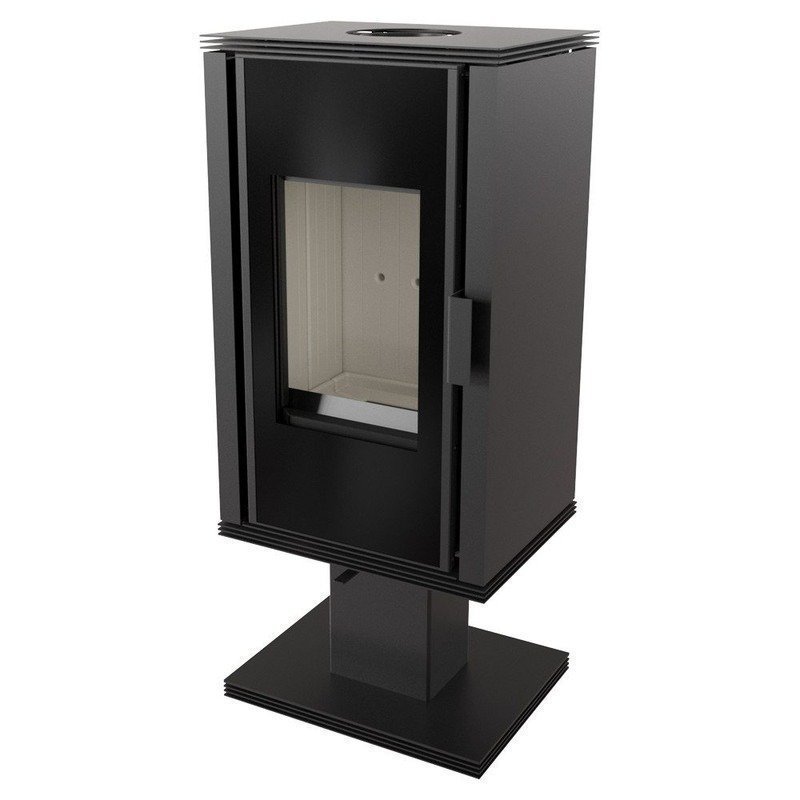 Kaminofen KOZA Enyo Flat 03 – 6 kW, drehbar, modern & effizient – Bild 4